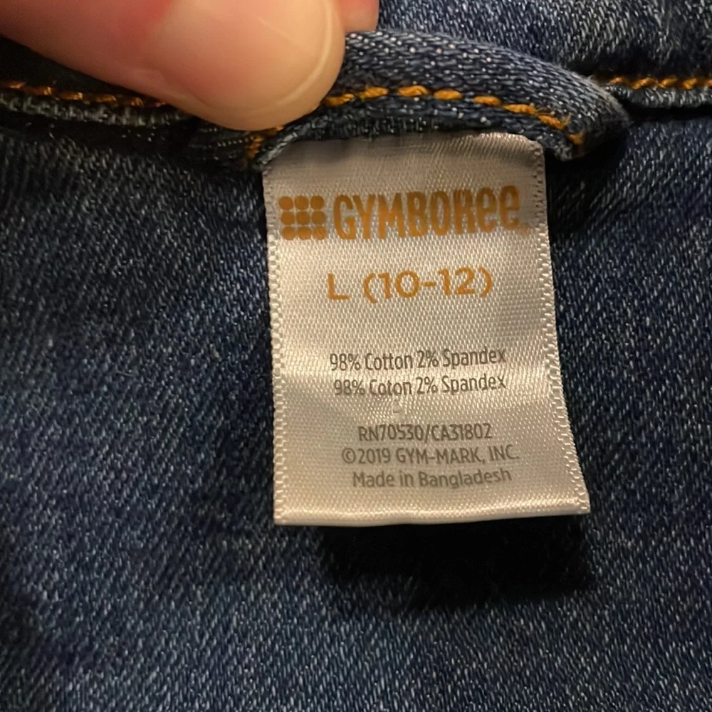 Gymboree jean jacket size L (10/12)
